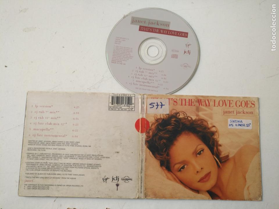 CDs de m&uacute;sica: CD SINGLE 6 TEMAS JANET JACKSON - - Foto 1