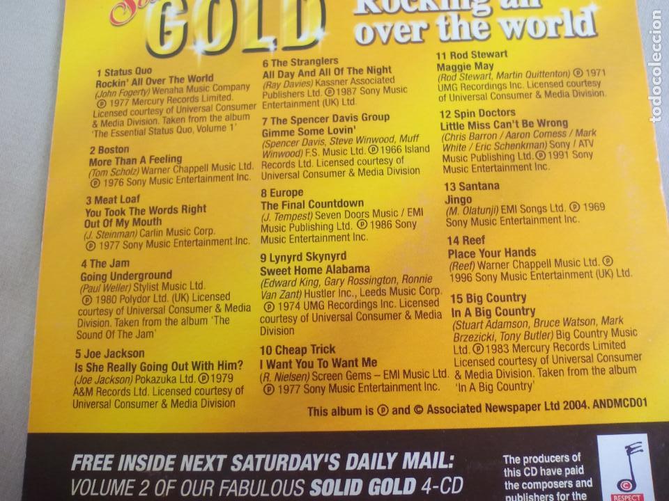 CDs de m&uacute;sica: SOLID GOLD. 4 CD COLLECTION. FOLUME ONE, TWO, THREE AND FOUR. DAILY MAIL. - Foto 2