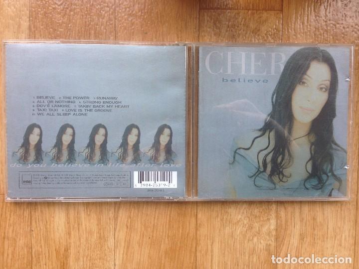 CDs de m&uacute;sica: CHER CD BELIEVE WEA 1998 - Foto 1