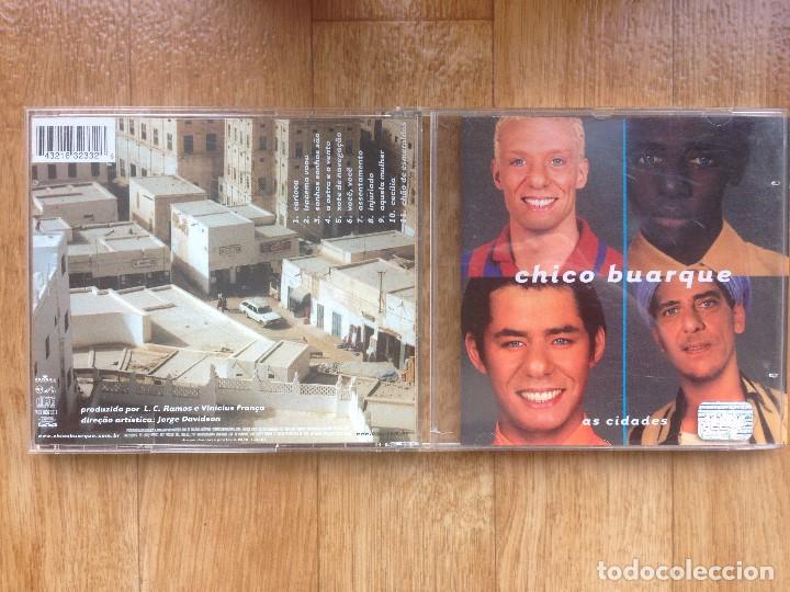 CDs de m&uacute;sica: CD CHICO BUARQUE - AS CIDADES - Foto 1
