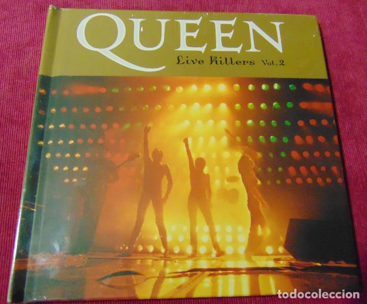 CDs de m&uacute;sica: QUEEN - LIVE KILLERS VOL. 2 - CD + LIBRO - Foto 1