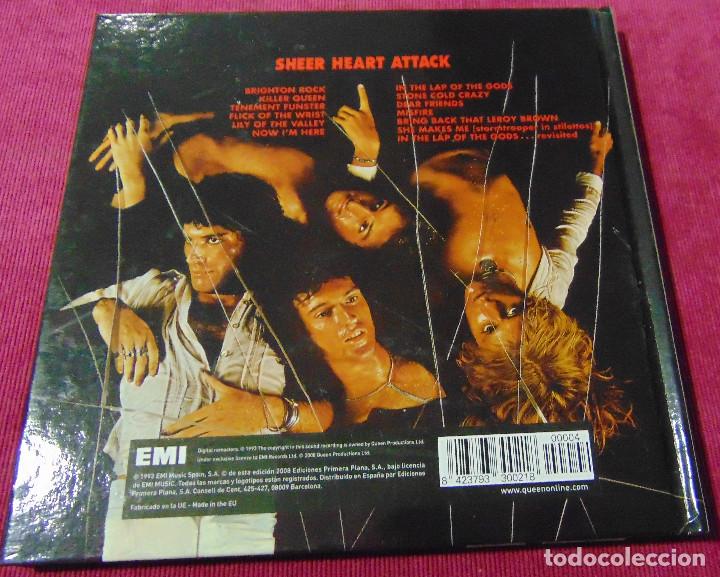 CDs de m&uacute;sica: QUEEN - SHEER HEART ATTACK - CD + LIBRO - - Foto 2