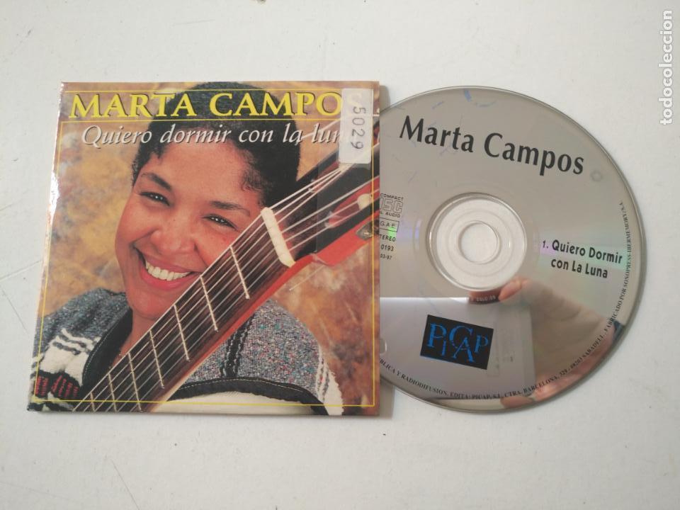 CDs de m&uacute;sica: CD SINGLE MARTA CAMPOS - Foto 1