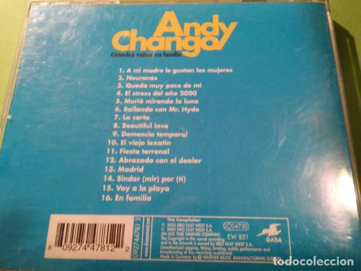 CDs de m&uacute;sica: CD. ANDY CHANGO: GRANDES &Eacute;XITOS EN FAMILIA. - Foto 2