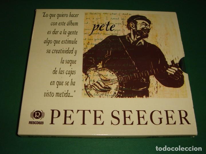 CDs de m&uacute;sica: PETE SEEGER / PETE / RESISTENCIA RECORDS / CD - Foto 1