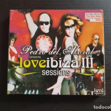 CDs de Música: PEDRO DEL MORAL - LOVE IBIZA III - DOBLE CD ALBUM - BLANCO Y NEGRO - 2006