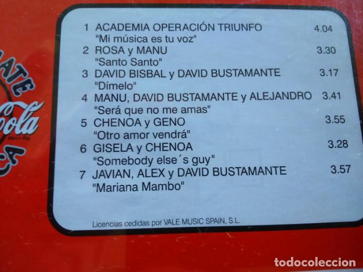 CDs de m&uacute;sica: CD -- OPERACION TRIUNFO Y COCA-COLA -- 7 TEMAS -- - Foto 2