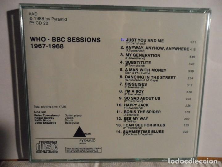 CDs de m&uacute;sica: THE WHO - BBC SESSIONS 1967-1968 - Foto 3