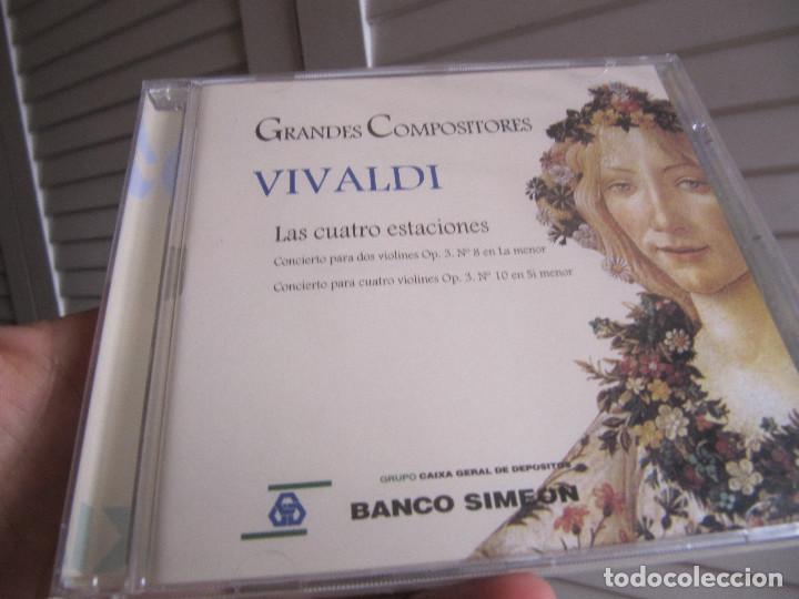 CDs de M&uacute;sica: GRANDES COMPOSITORES VIVALDI LAS CUATRO ESTACIONES-BANCO SIMEON-1998-RARO-PRECINTADO