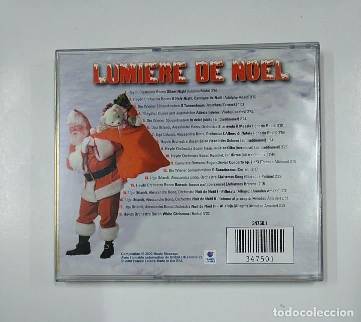 CDs de m&uacute;sica: LUMIERE DE NOEL. CD. TDVCD1 - Foto 2