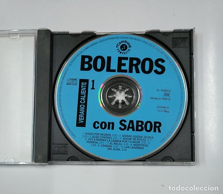 CDs de m&uacute;sica: BOLEROS CON SABOR. VERANO CALIENTE. - CD. TDKCD1 - Foto 2