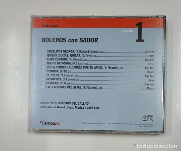 CDs de m&uacute;sica: BOLEROS CON SABOR. VERANO CALIENTE. - CD. TDKCD1 - Foto 3