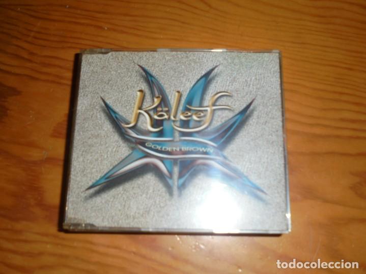 CDs de m&uacute;sica: KALEEF. GOLDEN BROWN. UNITY RECORDS, 1996 . CD SINGLE. IMPECABLE (#) - Foto 1