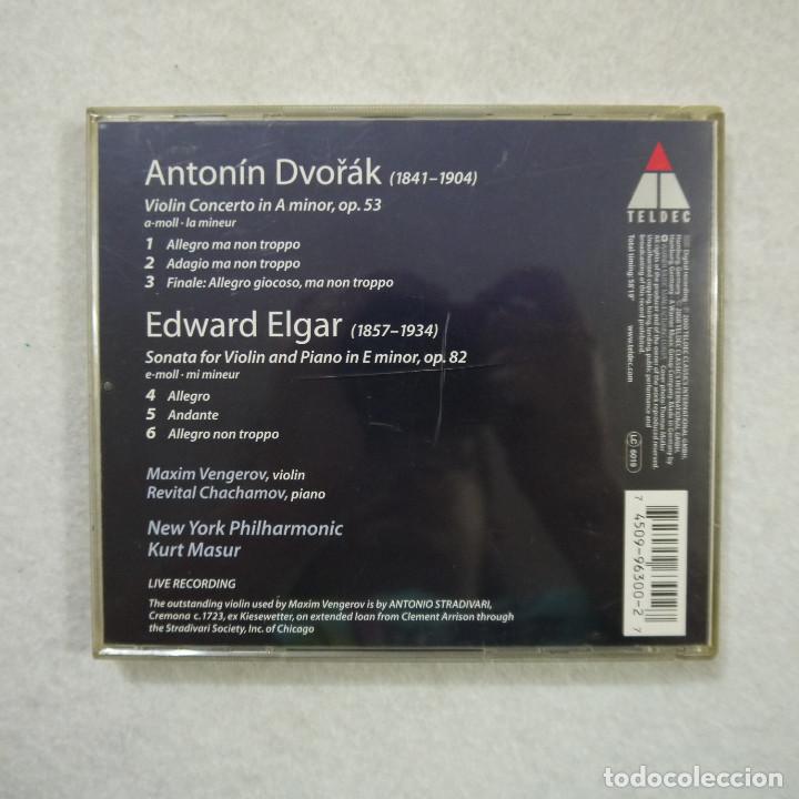 CDs de m&uacute;sica: MAXIM VENGEROV - VIOLIN CONCERTO - CD - Foto 3