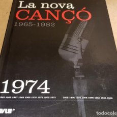 CDs de Música: LA NOVA CANÇÓ / AÑO 1974 / LIBRO DE 45 PAG + CD / PICAP / 14 TEMAS. PRECINTADO.. Lote 141110350