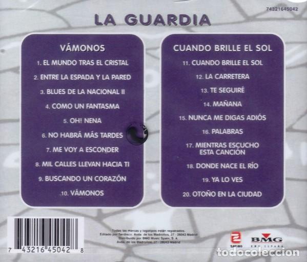 CDs de m&uacute;sica: La Guardia - V&aacute;monos / Cuando Brille El Sol - CD Precintado - Foto 2