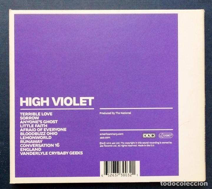 CDs de m&uacute;sica: CD HIGH VIOLET - THE NATIONAL 2010. - Foto 4