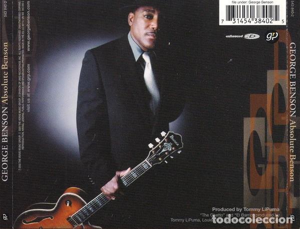 CDs de m&uacute;sica: George Benson - Absolute Benson - CD - Foto 2