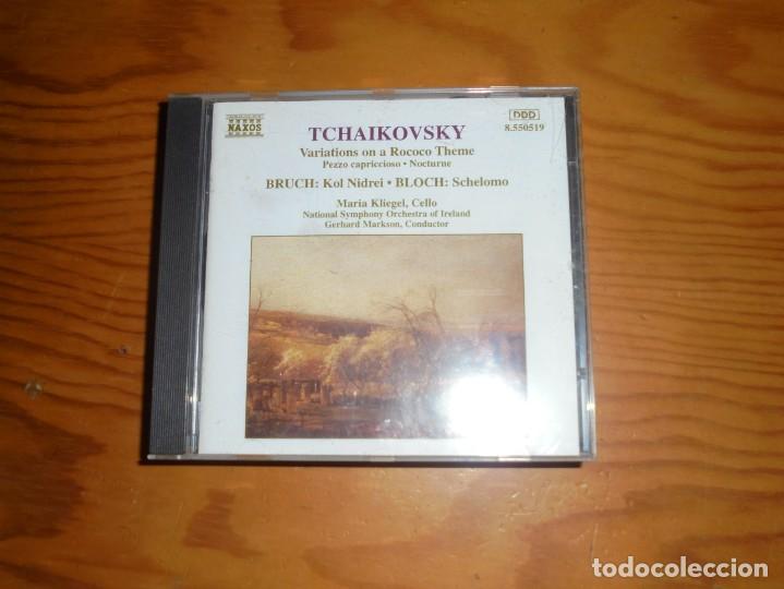 CDs de m&uacute;sica: TCHAIKOVSKY.  VARIATIONS ON A ROCOCO THEME.  NAXOS, 1994. CD. IMPECABLE (#) - Foto 1