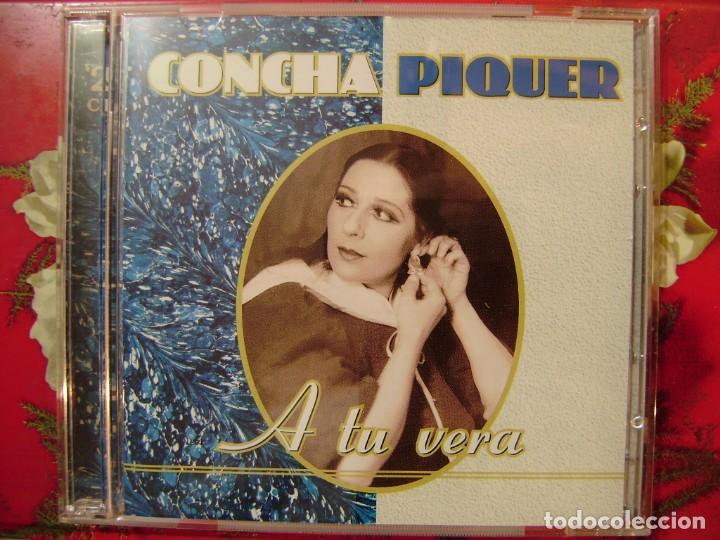 Music CDs: CONCHA PIQUER.A TU VERA...DOBLE CD...40 TEMAS