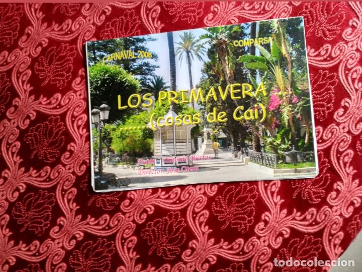 CDs de m&uacute;sica: carnaval de cadiz libreto los primaveras 2006 - Foto 1