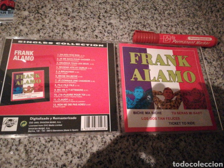 CDs de m&uacute;sica: Frank alamo cd singles collection 2003 - Foto 1