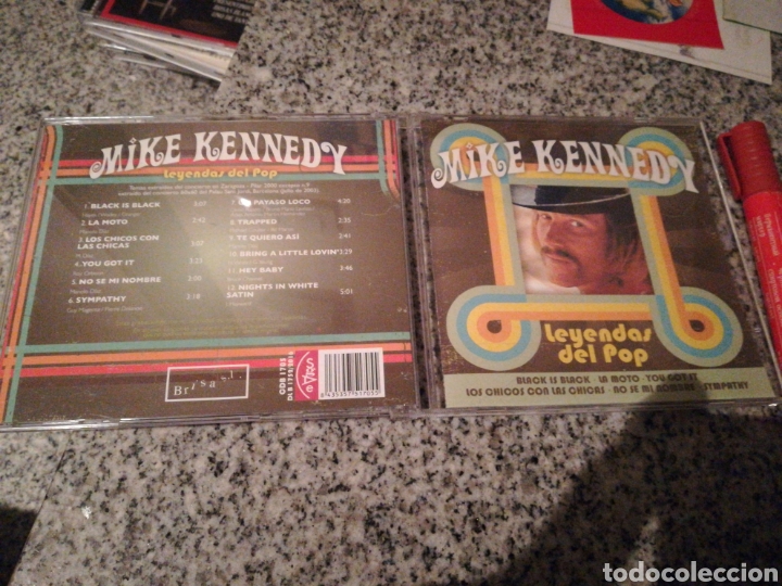 CDs de m&uacute;sica: Mike kennedy cd leyendas del pop - Foto 1