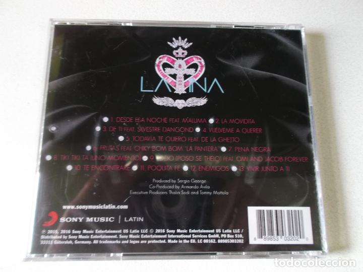 CDs de m&uacute;sica: THALIA LATINA SONY 2016 - Foto 2