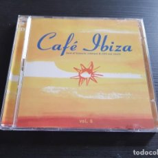 CDs de Música: CAFÉ IBIZA VOL. 6 - BEST OF BALEARIC AMBIENT & CHILL OUT MUSIC - DOBLE CD ALBUM - GLOBE - 2002. Lote 141667150