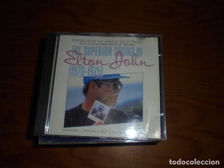 Musik-CDs: THE SUPERIOR SOUND OF ELTON JOHN ( 1970-75).  SALVAT N&ordm; 15,  1990 CD. IMPECABLE