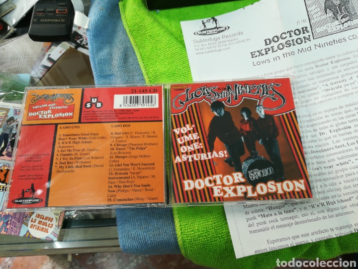 Musik-CDs: Doctor explosi&oacute;n cd lows in the mid nineties con hoja promo