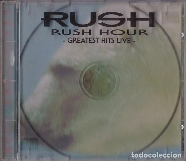 CDs de m&uacute;sica: RUSH - RUSH HOUR-GREATEST HITS LIVE CD - Foto 1
