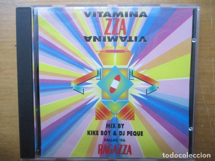 CDs de m&uacute;sica: Cd Vitamina ZZA Fallas 96. Kike Boy & Dj Peque - Foto 1