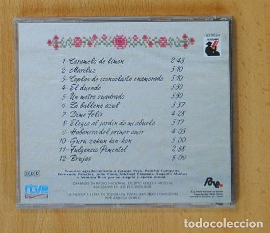 CDs de m&uacute;sica: VAINICA DOBLE - 1970 - CD - Foto 2