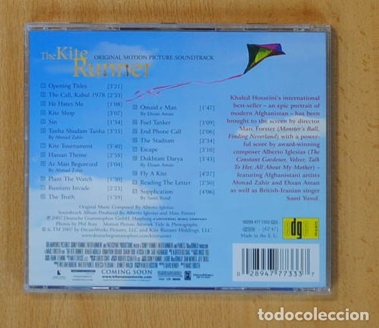 CDs de m&uacute;sica: VARIOS - THE KITE RUNNER - BSO - CD - Foto 2
