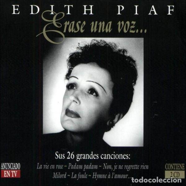 CDs de m&uacute;sica: Edith Piaf - Erase Una Voz - 2xCD - Foto 1