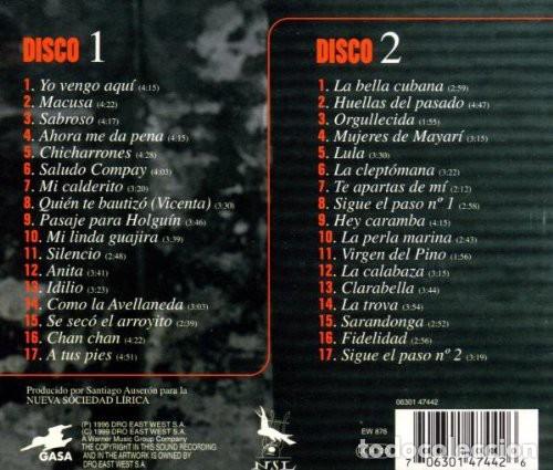 CDs de m&uacute;sica: Compay Segundo - Antolog&iacute;a - 2xCD - Foto 2