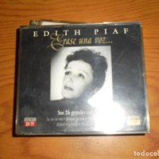 CDs de Música: EDITH PIAF. ERASE UNA VOZ.....2 CD´S + LIBRETO. HISPAVOX, 1994. (#)