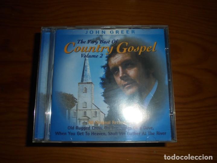 Musik-CDs: JOHN GREER.  THE VERY BEST OF COUNTRY GOSPEL. VOL. 2. CD