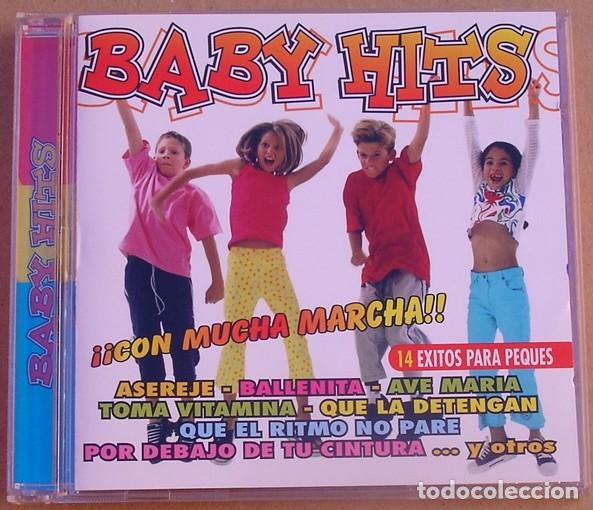 CD de M&uacute;sica: BABY HITS - CON MUCHA MARCHA (CD) 2002 - 16 CANCIONES INFANTILES
