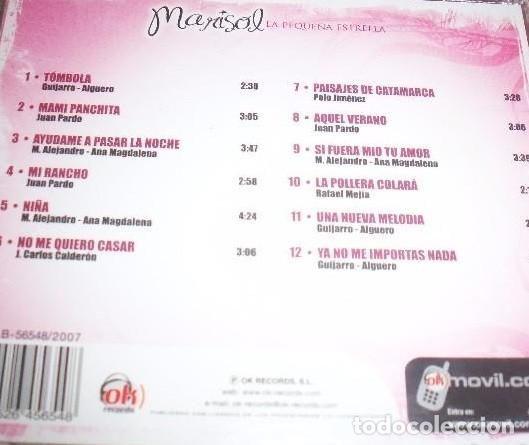 CDs de m&uacute;sica: Marisol - La Peque&ntilde;a Estrella - 2xCDs - Foto 4
