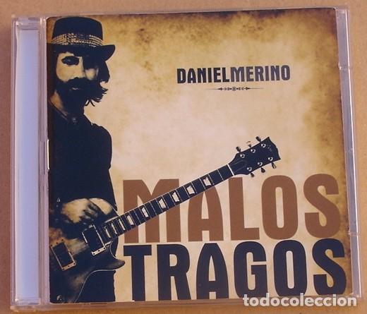 CDs de m&uacute;sica: DANIEL MERINO - MALOS TRAGOS (CD) 2008 - 10 TEMAS - Foto 1