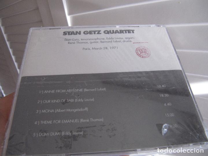 CDs de m&uacute;sica: Stan Getz Quartet LIVE &ndash; BJ026-CD DIFICIL - Foto 3