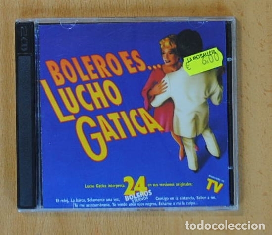CDs de m&uacute;sica: LUCHO GATICA - BOLERO ES... - CD - Foto 1