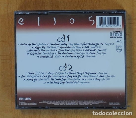 CDs de m&uacute;sica: ELLOS - VARIOS - 2 CD - Foto 2