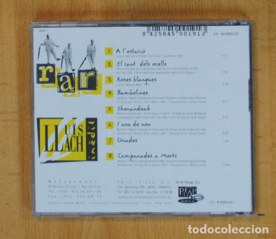 CDs de m&uacute;sica: LLUIS LLACH - RAR - CD - Foto 2
