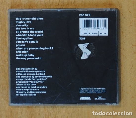 CDs de m&uacute;sica: LISA STANFIELD - AFFECTION - CD - Foto 2