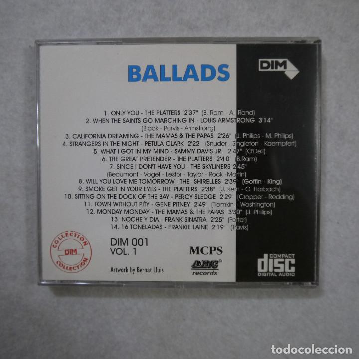 CDs de m&uacute;sica: DIM VOL. 1 - BALLADS - CD - Foto 3