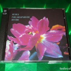 CDs de Música: MUSICA PARA DESAPARECER DENTRO 1 - 2 CD - 21085 - SONIFOLK - RAPHAEL - TIM CLARK - AMAROK .... Lote 142517402