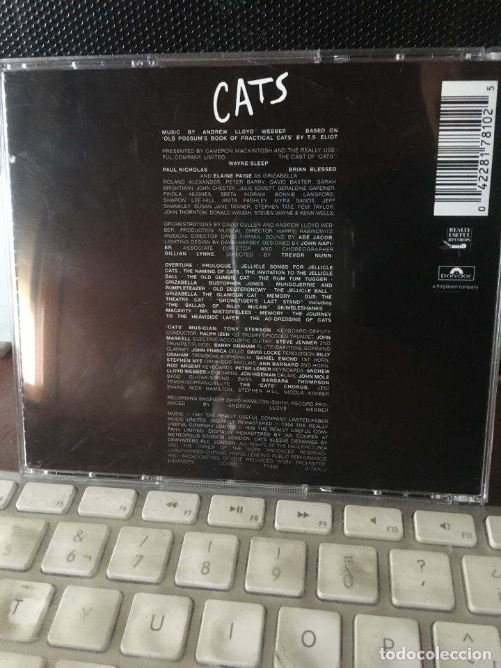 CDs de m&uacute;sica: CATS-1998-2 CD - Foto 3